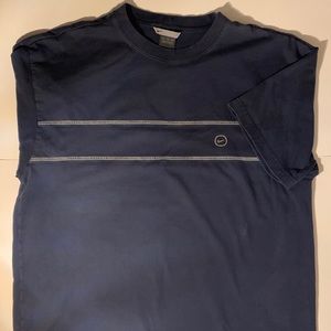 VINTAGE Nike Men's Silver Tag Embroidered Tee 2XL